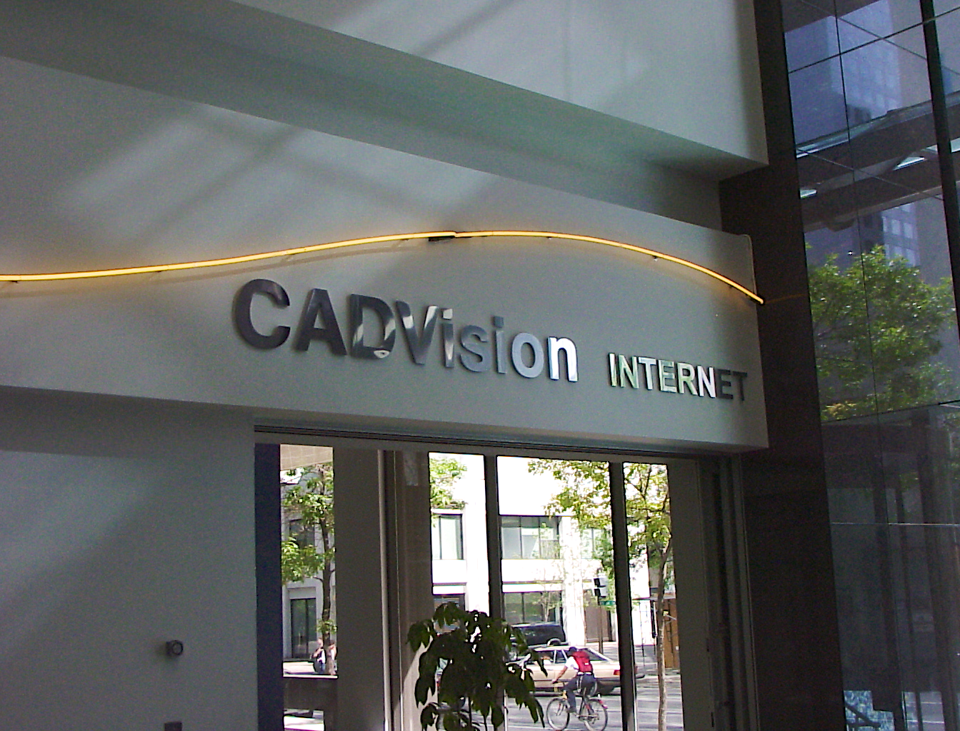 The street entrance — CADVision Internet